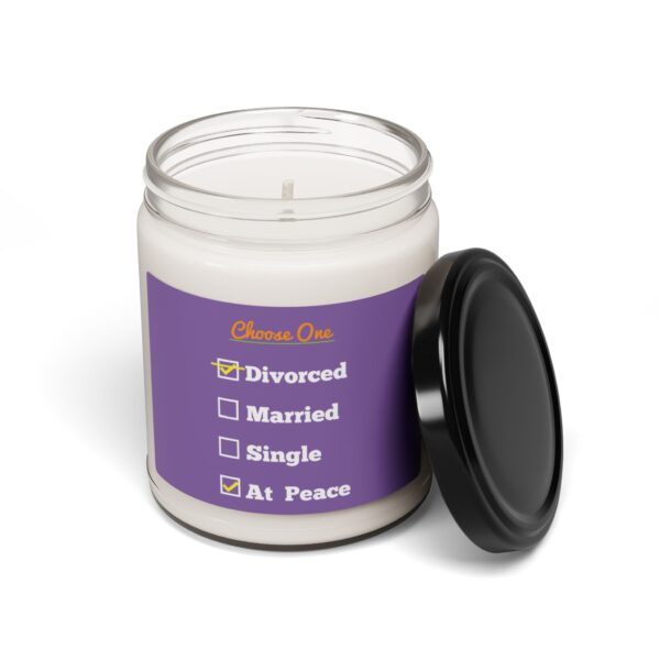 Cheryl H Gore | Divorced | Scented Soy Candles | 9oz - Image 5