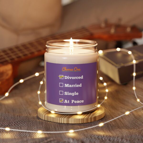 Cheryl H Gore | Divorced | Scented Soy Candles | 9oz - Image 3