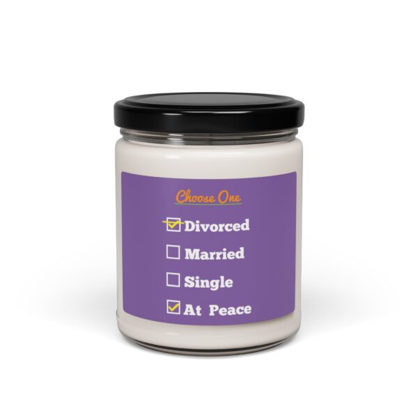 Cheryl H Gore | Divorced | Scented Soy Candles | 9oz - Image 2