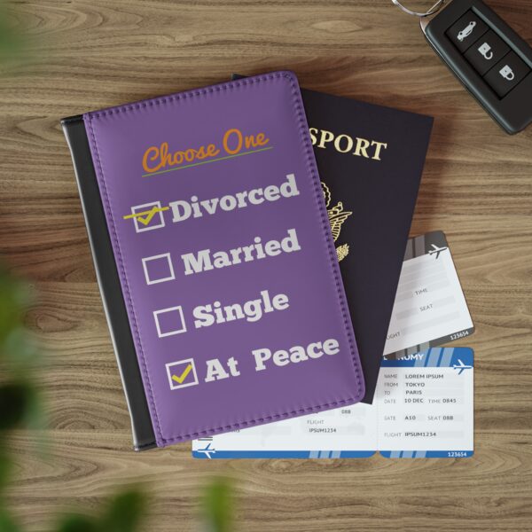 Cheryl H Gore | Divorced | Passport Cover 3.9" x 5.8"