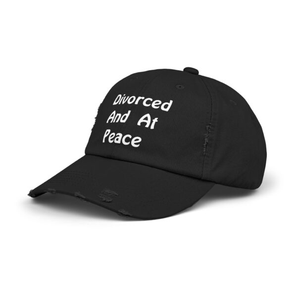 Cheryl H Gore | At Peace | Unisex Distressed Cap - Image 7