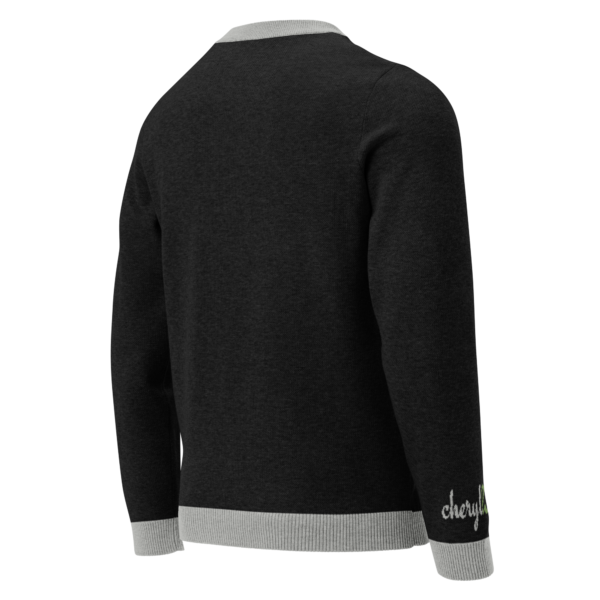 Cheryl H Gore | At Peace | Knitted Crew Neck Sweater | Unisex Sizing | 3XS - 3XL - Image 5