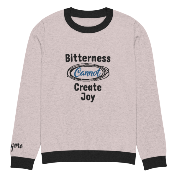 Cheryl H Gore | Create Joy | Knitted Crew Neck Sweater | Unisex Sizing | 3XS - 3XL - Image 4