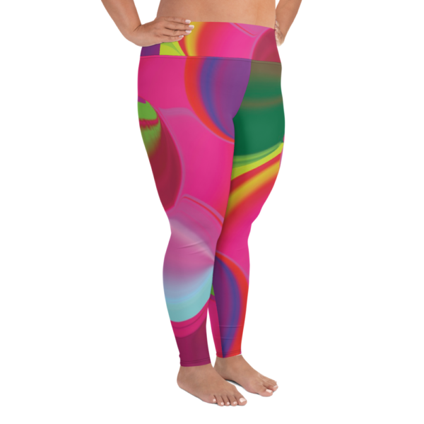 Cheryl H Gore | Shaking The Happiness Tree | Leggings Plus Size |  2XL - 6XL