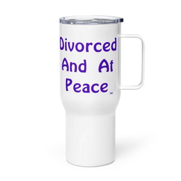 Cheryl H Gore | At Peace | Stainless Steel | Travel Mug With Handle | 25oz - 40oz - Image 4