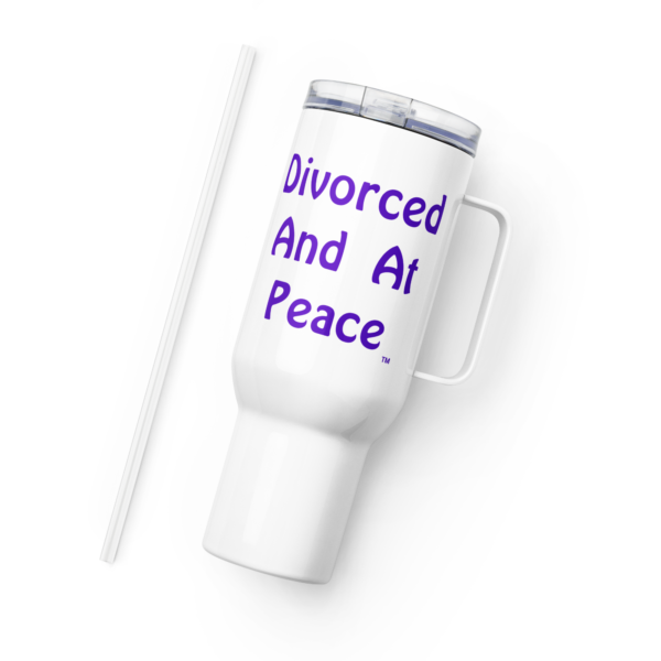 Cheryl H Gore | At Peace | Stainless Steel | Travel Mug With Handle | 25oz - 40oz - Image 6