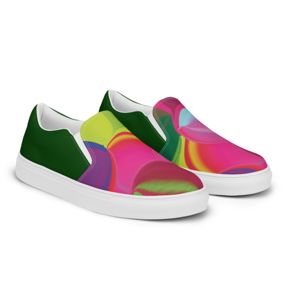 Cheryl H Gore | Shaking The Happiness Tree | Men’s Slip-On Sneakers | 5 - 13 - Image 7