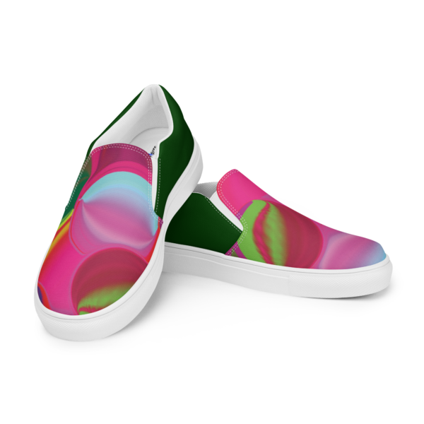 Cheryl H Gore | Shaking The Happiness Tree | Women’s Slip-On Sneakers | 5 - 12 - Image 4