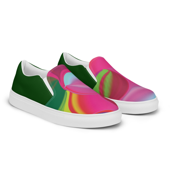 Cheryl H Gore | Shaking The Happiness Tree | Women’s Slip-On Sneakers | 5 - 12 - Image 6