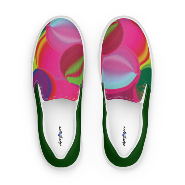 Cheryl H Gore | Shaking The Happiness Tree | Women’s Slip-On Sneakers | 5 - 12 - Image 2