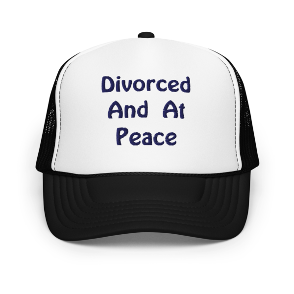 Cheryl H Gore | At Peace | Embroidered | Foam Trucker Hat - Image 3