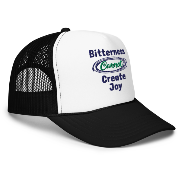 Cheryl H Gore | Create Joy | Embroidered | Foam Trucker Hat - Image 3