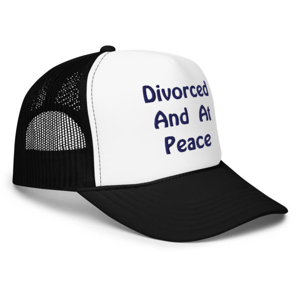 Cheryl H Gore | At Peace | Embroidered | Foam Trucker Hat - Image 2