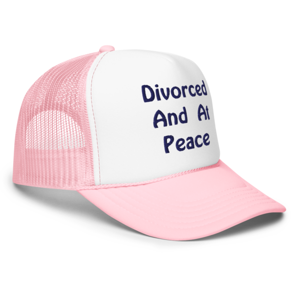 Cheryl H Gore | At Peace | Embroidered | Foam Trucker Hat - Image 4