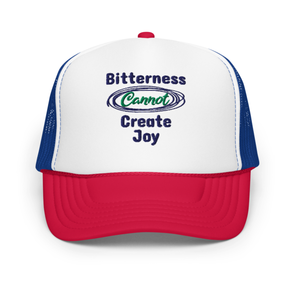 Cheryl H Gore | Create Joy | Embroidered | Foam Trucker Hat - Image 2