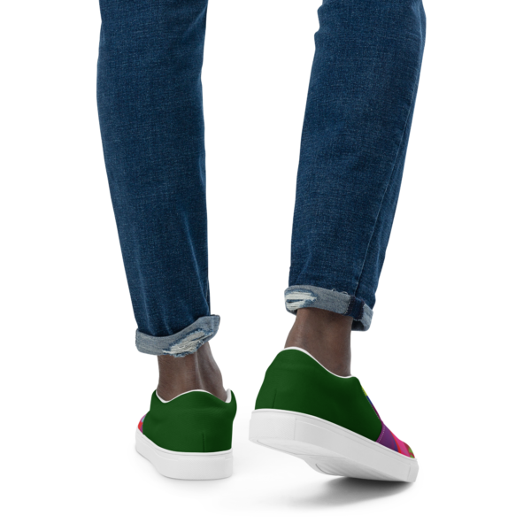 Cheryl H Gore | Shaking The Happiness Tree | Men’s Slip-On Sneakers | 5 - 13 - Image 2