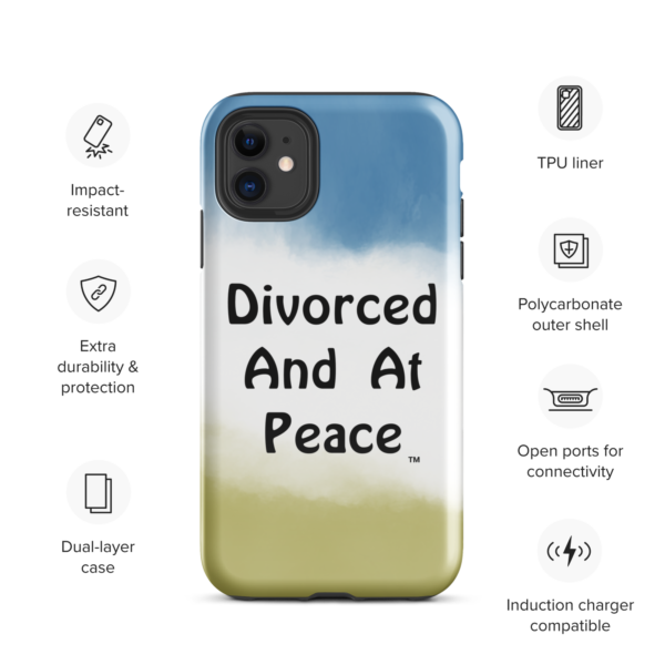 Cheryl H Gore | At Peace | Dual Layer | Tough Case For iPhone® | 11 - 16 Pro Max - Image 3