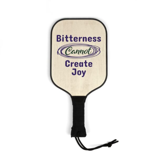 Cheryl H Gore | Create Joy | Pickleball Kit | 2 Wooden Paddles 2 Plastic Balls | 7.5" x 15.5" - Image 2