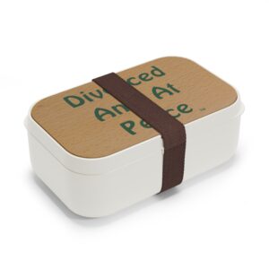 Cheryl H Gore | At Peace | Wood Tray | Bento Lunch Box | 7.7" x 4.7" x 2.4"