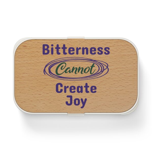 Cheryl H Gore | Create Joy | Wood Tray | Bento Lunch Box | 7.7" x 4.7" x 2.4" - Image 9