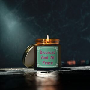 Cheryl H Gore | At Peace | Candle | Hand-Poured | Amber And Clear Jars |  9 Different Scents | 4oz - 9oz