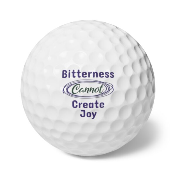 Cheryl H Gore | Create Joy | 6 Golf Balls | 1.68" - Image 2