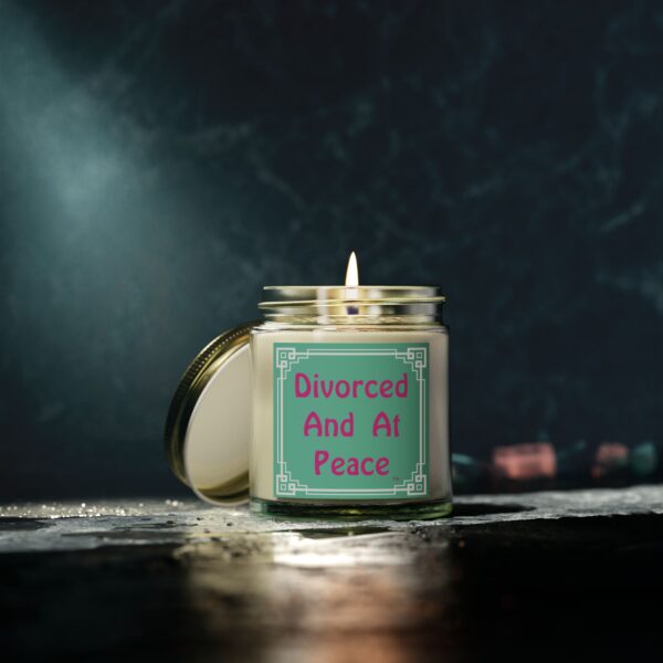 Cheryl H Gore | At Peace | Candle | Hand-Poured | Amber And Clear Jars |  9 Different Scents | 4oz - 9oz - Image 9