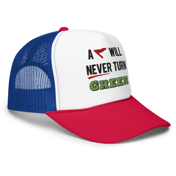 Cheryl H Gore | A Red Flag | Embroidered | Foam Trucker Hat - Image 6